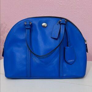 Coach Blue Handbag